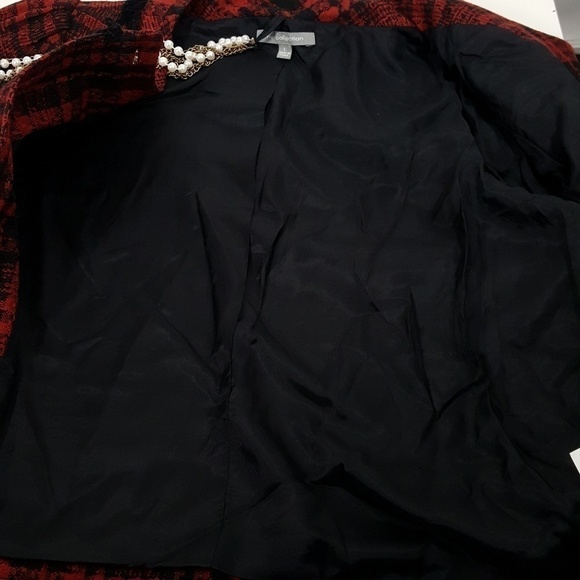 ny COLLECTION TWEED BLAZER SIZE LG - Picture 7 of 7